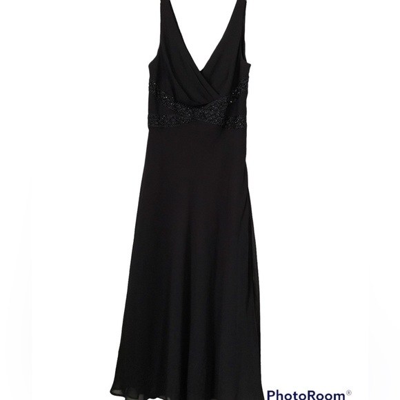 Eliza J beautiful black dress size 10 - Picture 1 of 11